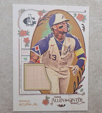 Topps 2024 Allen & Ginter Ronald Acuña Jr. Braves #AGR-RAJ Bat Relic MLB