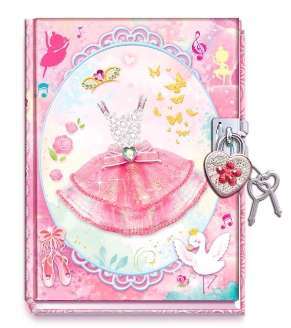 5907543779590 Ежедневник для рукоделия с замочком - Платье Pulio 4090₽