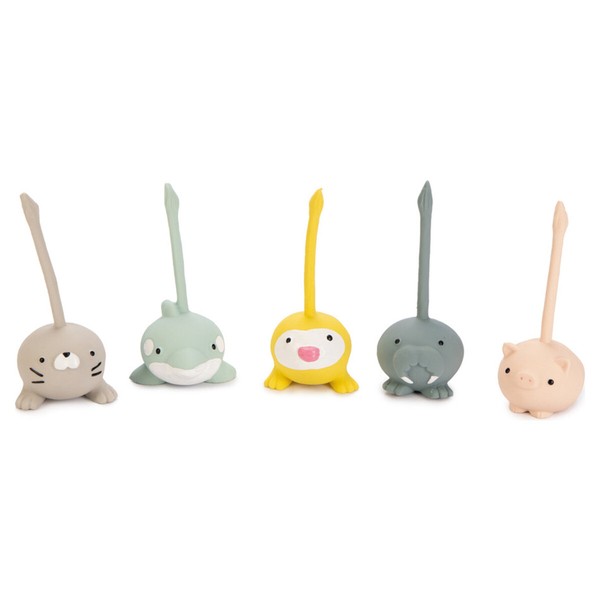 Beeztees Hundespielzeug Puppy Mini Tails 12,6 Cm Squeaker Verschiedene Motive-image