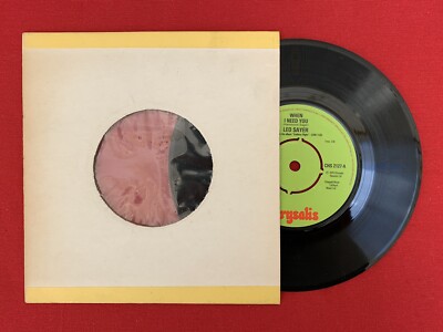 Leo Sayer - When I Need You / I Think We Fell In Love Too Fast - 7'' Vinyl Single