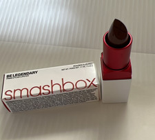 Legendary Smashbox Prime Lipstick Plush Caffeinate Rich Brown .11 Oz 3.4g 