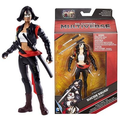 DC Comics Multiverse suicidio escuadrón Katana 6/" Poseable figura de acción por Mattel