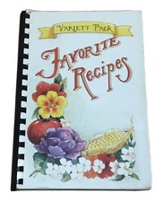 Vtg Variety Pack Favorite Recipes Cookbook In Memory Of Jeanie Kleinsasser 1997