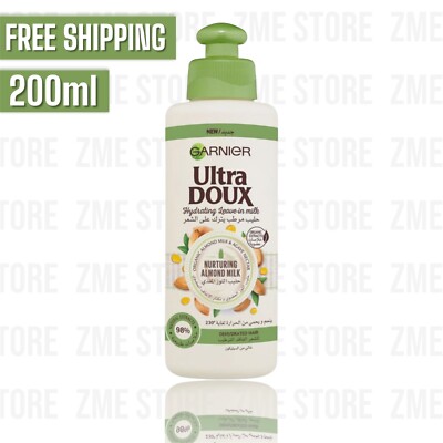 Garnier Ultra Doux Nurturing Almond Milk Hydrating Leave-In Milk 200Ml