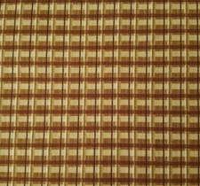 Open Fields BTY Giordano Studios SPX Fabrics Plaid Brown Tan