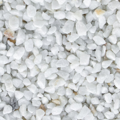 Extra White Marmor Splitt / Big Bags / Kiesbeete / 750kg, 1000kg, 1500kg