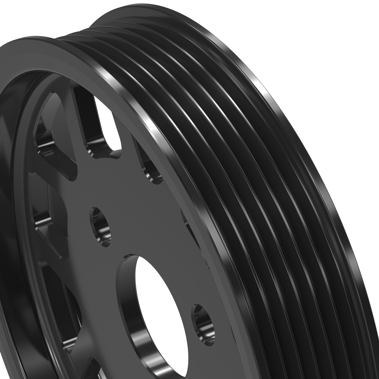 Aluminum Power Steering Pulley For BMW E46 330i 330Ci 330xi X5 M54 Z3