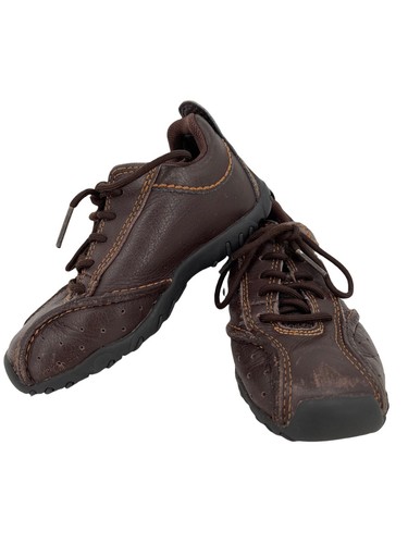 Timberland Boy's Brown Genuine Leather Shoes Size 7.5 Toddler - Picture 2 of 8