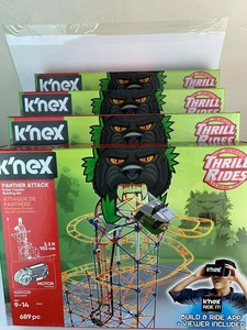knex panther attack roller coaster
