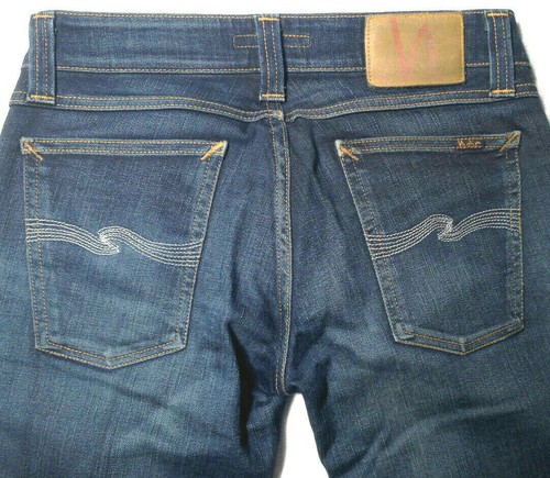 Nudie Jeans 'BOOTCUT EDDY WHITE EMBO 