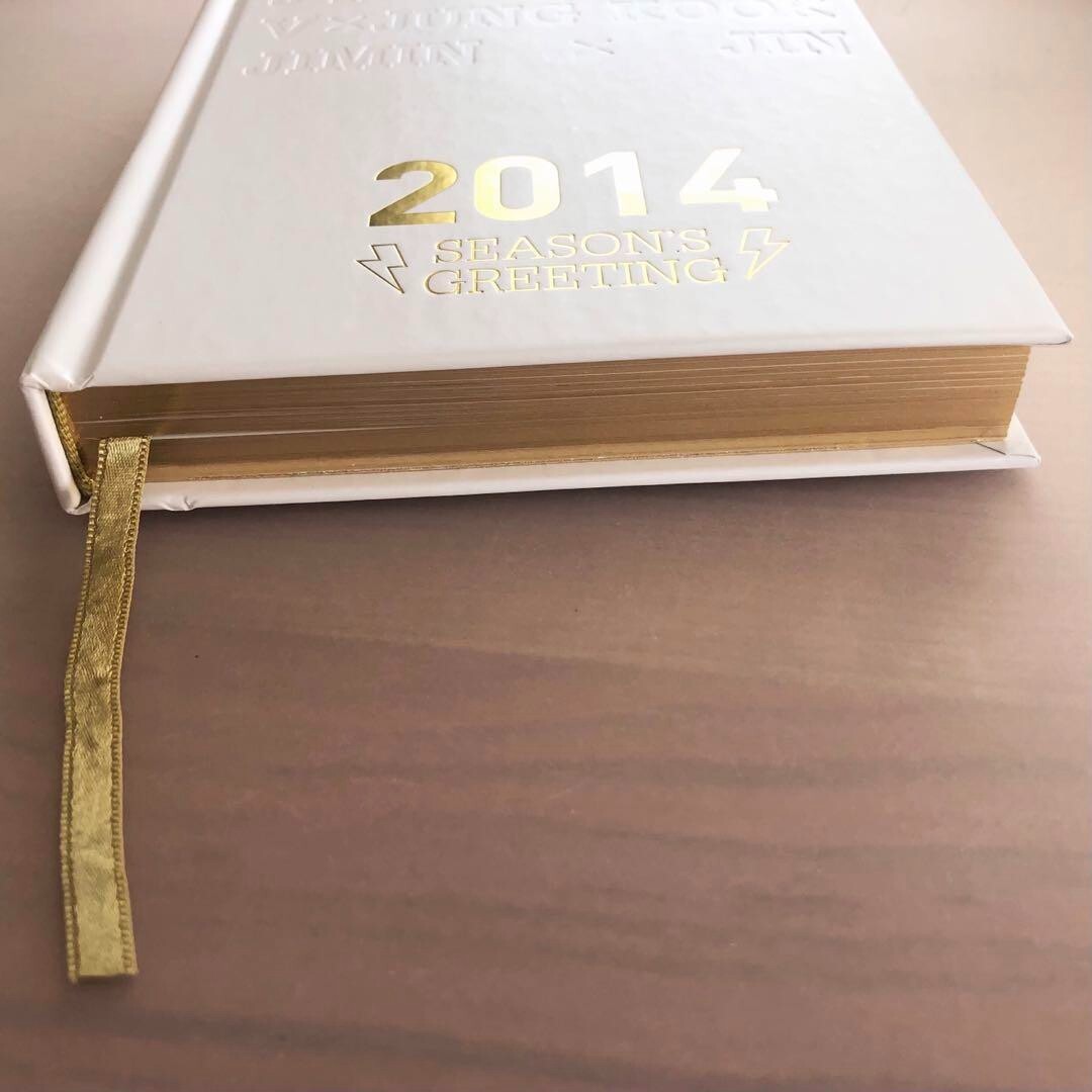 BTS × Official 07131 DIARY SEASON'S GREETINGS 1ST MD 2014