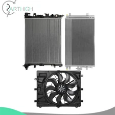 Cooling Fan & Radiator Condenser Kit For 2018-2019 Chevrolet Equinox GMC Terrain