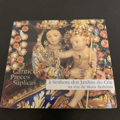 Canticos Preces Súplicas à Senhora dos Jardins do Céu Maria Bethânia CD Neu