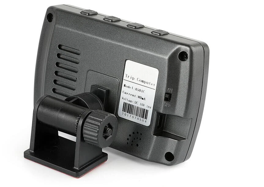 A501C Car OBD OBD2 HUD Gauge Digital Display Meter Speedometer Fault Code Alarm - Image 4 of 4