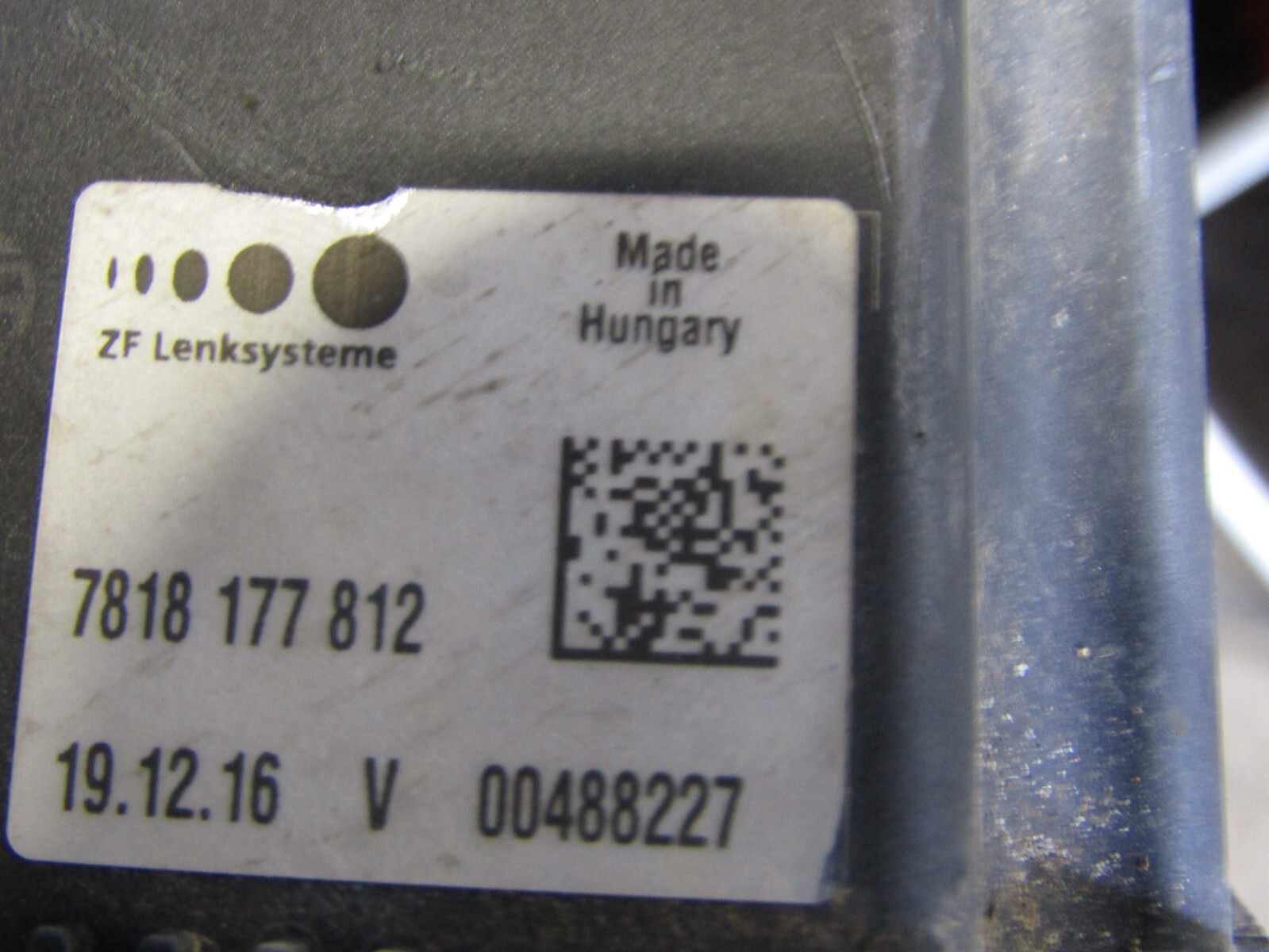 BMW F10 Steering Gearbox Electric Motor 7806277 for sale online | eBay