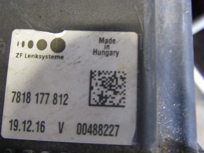 BMW F10 Steering Gearbox Electric Motor 7806277 for sale online | eBay 