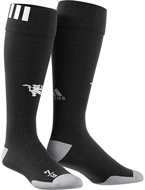 Calzini adidas top neri e rossi