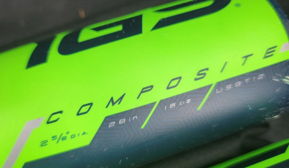 Rawlings Green Composite 28" 16 oz 29" 17 oz 31" 19 oz Baseball Bats Set of 3 - Image 4 of 4