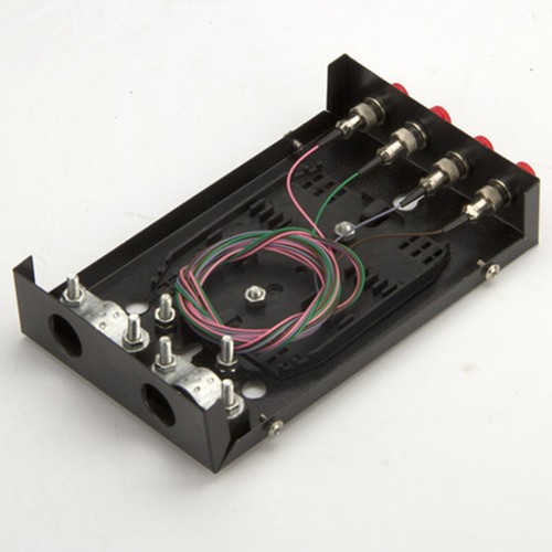 4-port FC fiber optic terminal box Optical fiber fusion splice box with pigtail - Picture 4 of 5