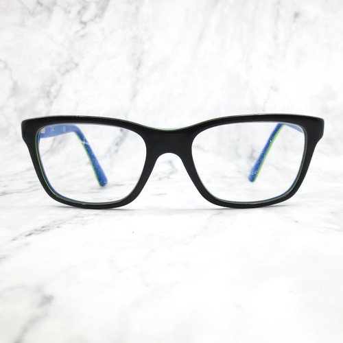 Ray-ban RB1536 3600 Gray On Blue Boys Kids Square Eyeglasses 48-16-130