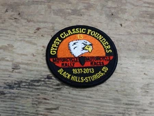 Gypsy Classic Founders 2013 Black Hills Patch (Black Hills-Sturgis South Dakota)