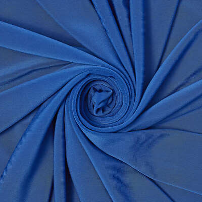 #ad ITY Fabric Polyester Knit Jersey 2 way Spandex Stretch 58quot; BTY All Colors $6.99