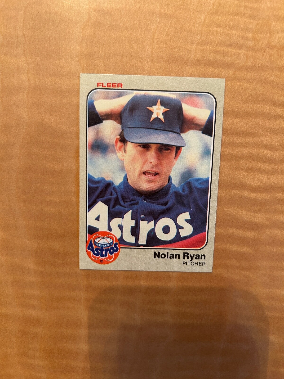1983 FLEER BASEBALL #463 NOLAN RYAN!! GORGEOUS CENTERING!! $1 SHIPPING!!