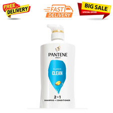 Pantene Pro-V Classic Clean 2in1 Shampoo + Conditioner, 27.7 oz, Standard Size 0.40 per gallon