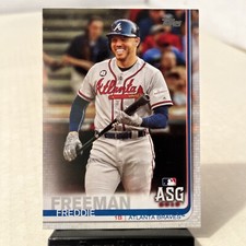 2019 Topps Update Freddie Freeman  ASG  Braves/Dodgers #US279 World Series
