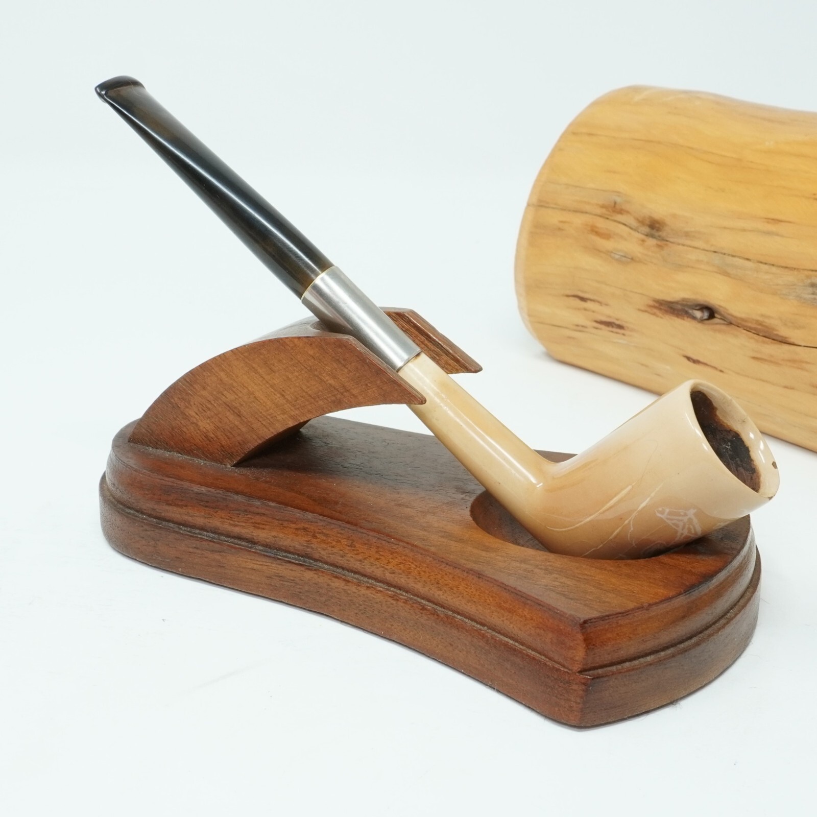 Zenith Holland Ceramic Pipe with Horse/Jockey Estate Tobacco Smoking