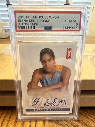 2013 Rittenhouse WNBA Elena Delle Donne Rookie Autograph RC Auto PSA 10