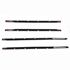 Window Trim Door Belt Rubber Outer Set For 94-95-96-97 Honda Accord DX 4D EX LX