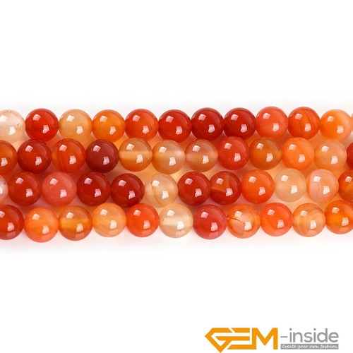 Vente en gros lot pierres précieuses naturelles entretoises rondes perles lâches 15" 6mm 8mm 10mm 12mm - Photo 49/553