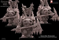 Black Iron Orc Warlord - Avatars of War Greenskin Proxy