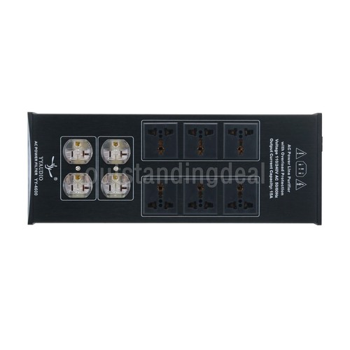 YY-4600 Filtro Alimentazione Hifi AC Filtro Alimentazione con Prese CN & US per Altoparlante- - Foto 5 di 6