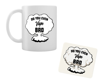 Do You Even Vape Bro? - Vape Cloud - Coaster and Mug Set - Funny Gift Set | eBay Do You Even Vape Bro? - Vape Cloud - Coaster and Mug Set - Funny Gift Set | eBay