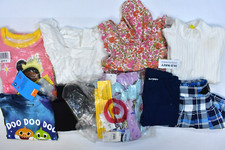 Bulk Lot Of 13 Girls Size 2T Mixed Season Tops Bottoms Shirts Swimsuits