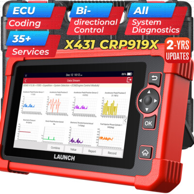 2026 X431 CRP919X Profi KFZ OBD2 Diagnosegerät ALLE System ECU Coding DE