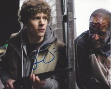 ACTOR JESSE EISENBERG SIGNED AUTOGRAPH 'ZOMBIELAND' 8x10 PHOTO w/COA PROOF