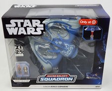 Star Wars Micro Galaxy Squadron Gungan Bongo Submarine & Mini Figure