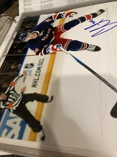 Oscar Lindberg Signed 8 X 10 New York Rangers