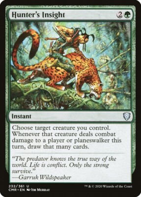 Hunter's Insight - #232 - Commander Legends - CUC NM MTG