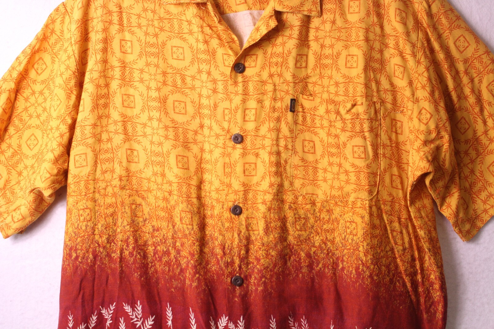 Vintage Pineapple Connection Button Up Hawaiian S… - image 3