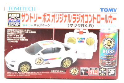 カルソニックスカイライン・ゼクスカイライン・マツダRX８サントリーBOSS！！！ TOMY Suntory Boss Mazda RX-8 Aero RC Limited Edition Promo Not for