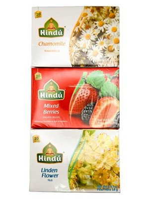 Assorted Hindu Teas | Pack of 20 Tea Bags | 0.71 oz