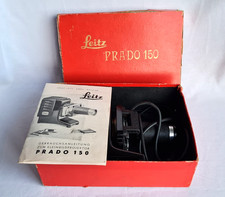 Vintage Leitz Prado 150 slide projector with Leitz Hektor f 8.5 cm 85 mm 1:2.5