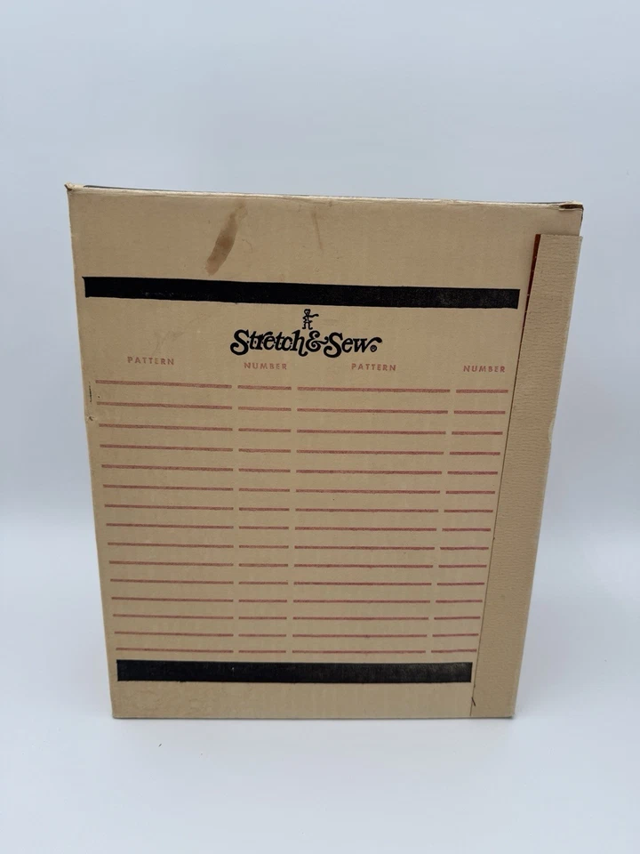 Lot of 14 Vintage Stretch & Sew Sewing Patterns With Box & Book - Image 4 of 4