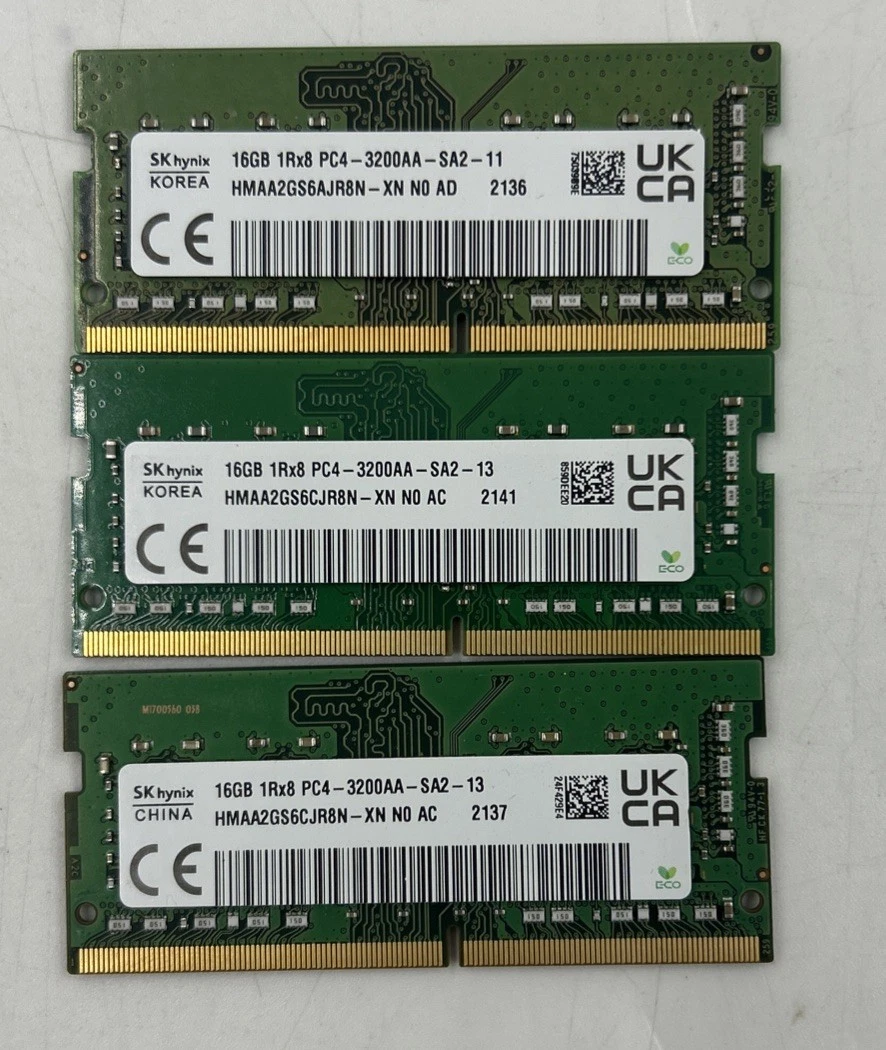 Preços baixos em Hynix SO-DIMM de 16 GB de memória (RAM) para