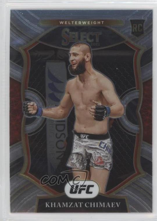 2021 Panini Select UFC Concourse Khamzat Chimaev #57 yf0