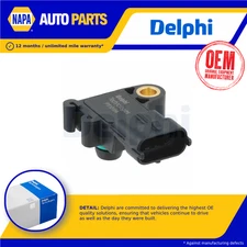 MAP Sensor fits FORD TRANSIT 2.2D 2.4D 2006 on Manifold Pressure Delphi 1682141